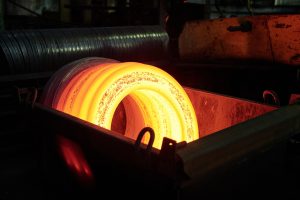 Hot metal for work